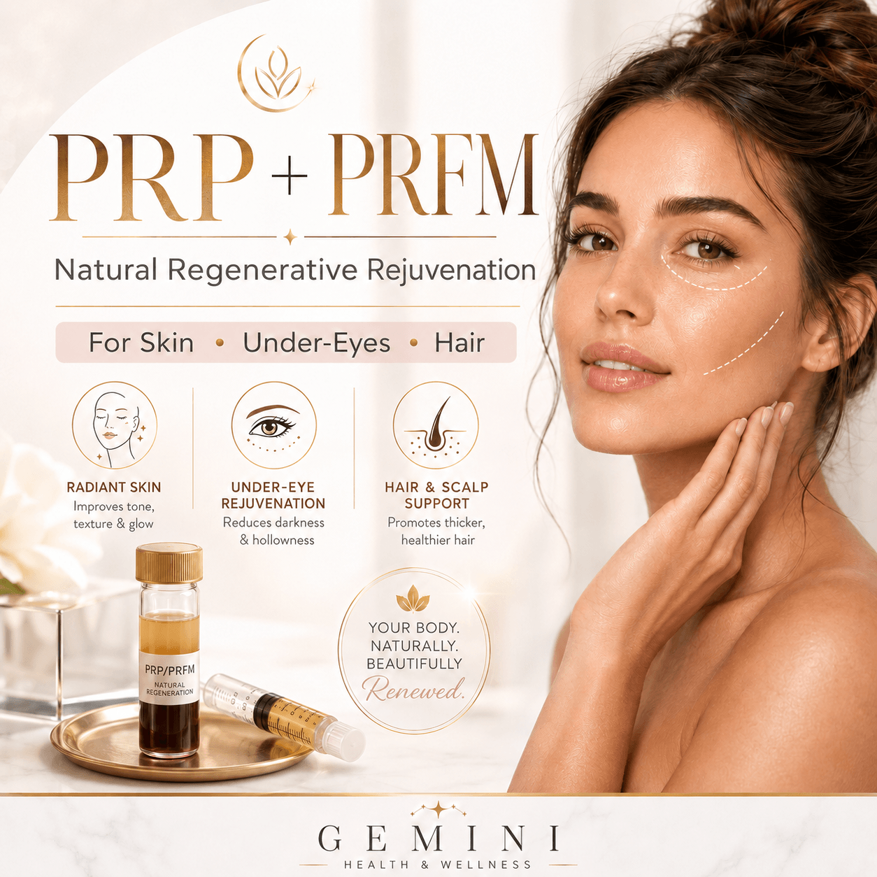PRP and PRFM regenerative reju
